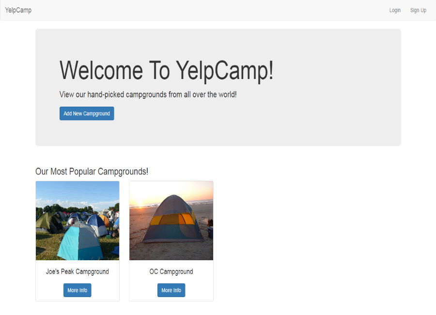 Yelp Camp